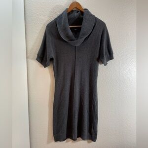 Banana Republic Angora Cowl neck Short Sleeve Sweater Dress size S